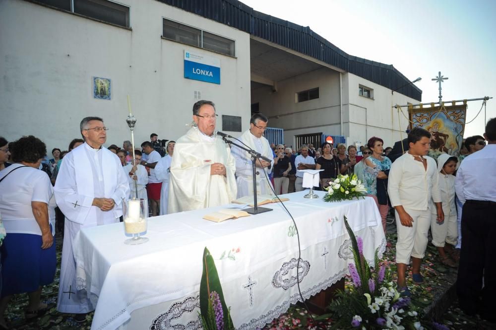 Procesión de la Virgen del Carmen 2017 en Arousa