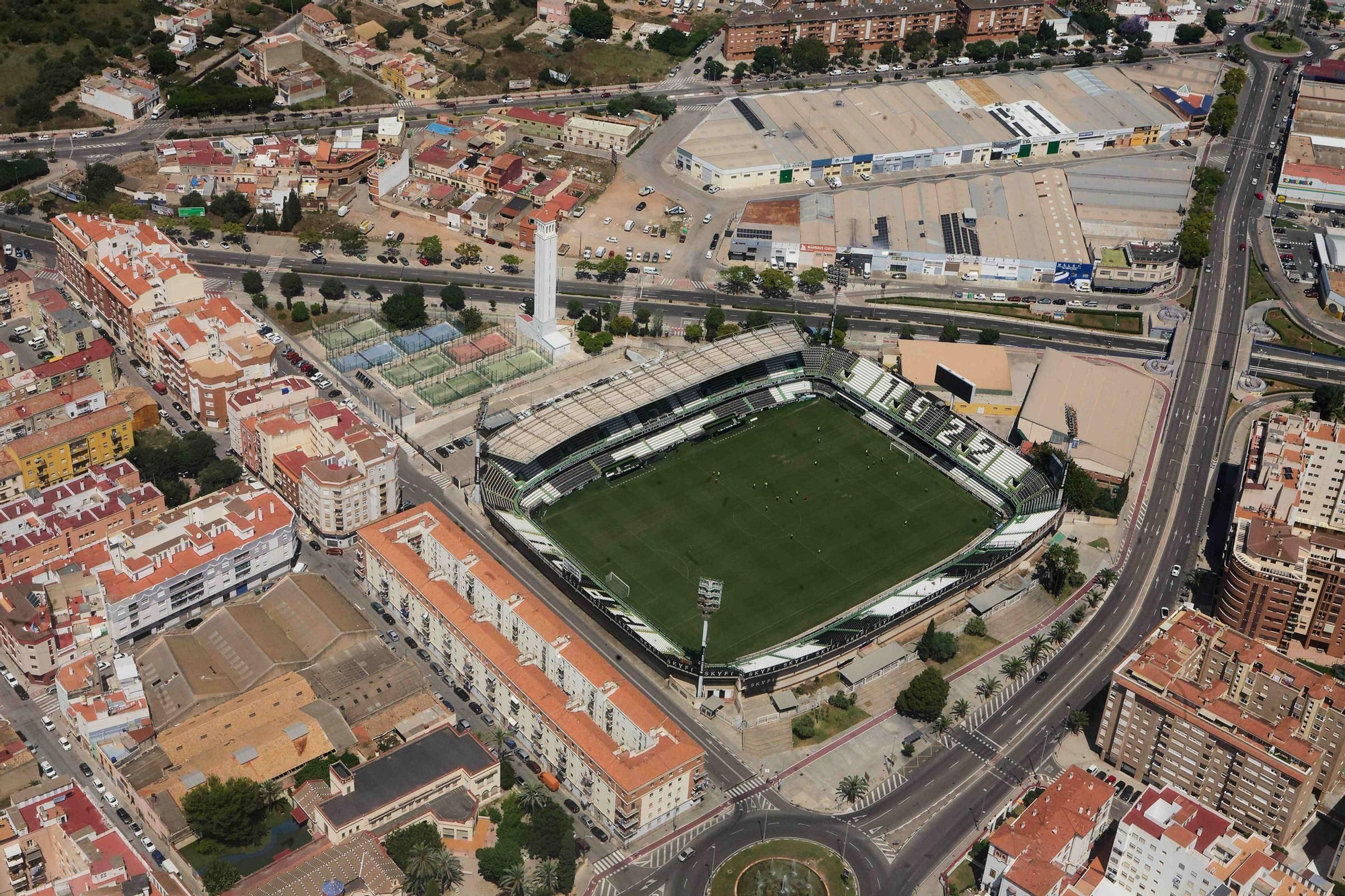 Castelló 'a vista de pájaro'