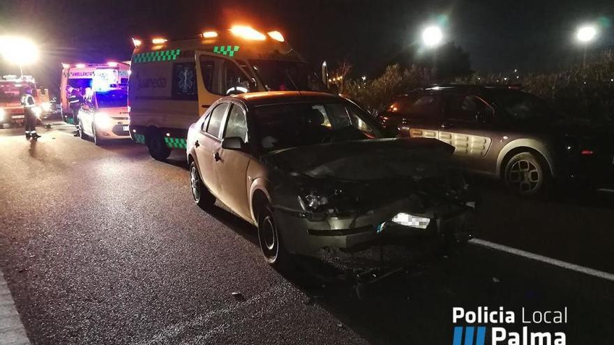 Fallece una mujer de 84 años en una colisión en la autopista de Llucmajor