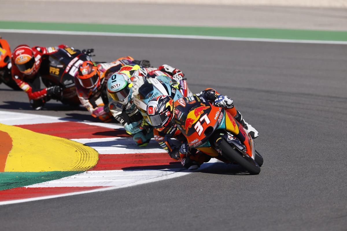 Pedro Acosta, campeón del mundo de Moto3.