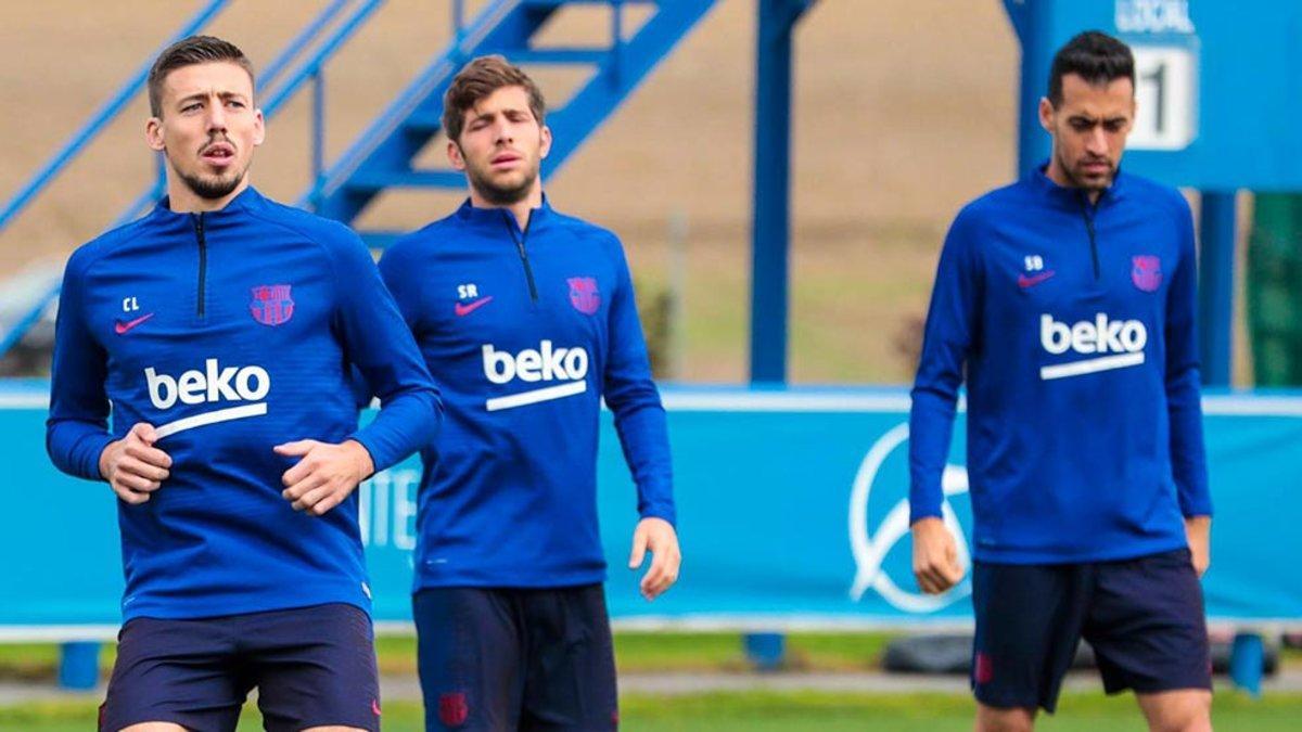 El Barcelona se ha entrenado en la Ciudad Deportiva del Deportivo Alavés