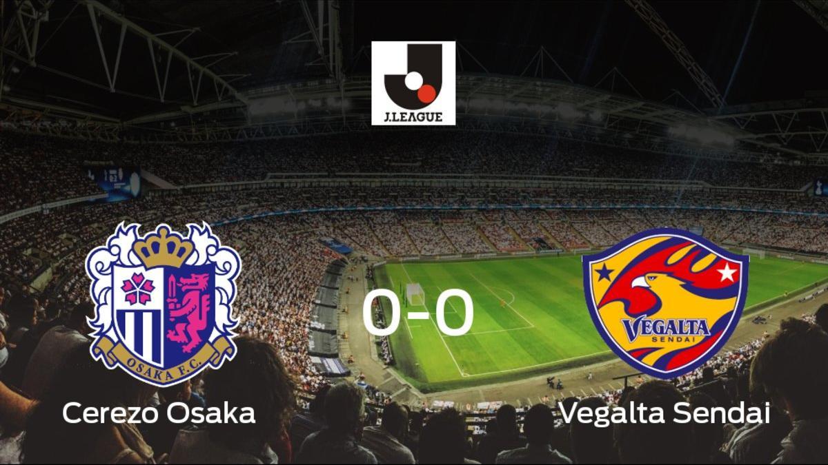 El Cerezo Osaka y el Vegalta Sendai solo suman un punto (0-0)