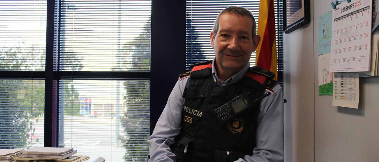 Oscar Pascual, sergent dels Mossos d'Esquadra