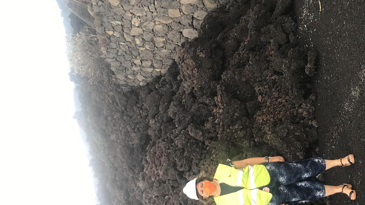 Mónica Gómez Miguel, delegada del Colegio de Ingenieros de Obras Públicas de La Palma.