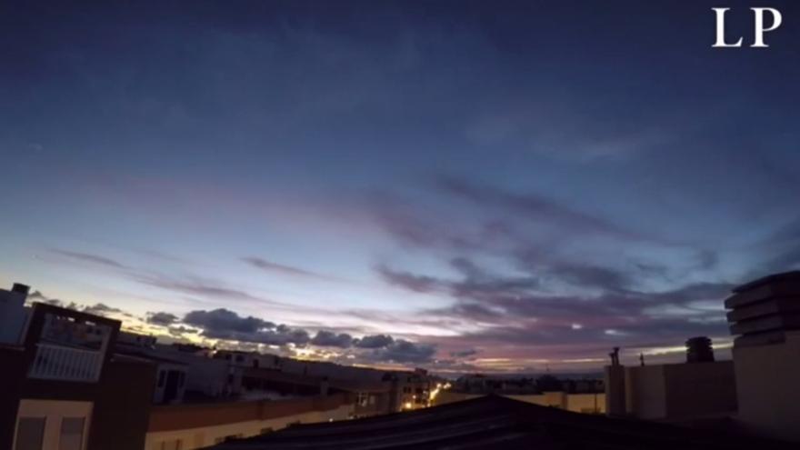 Así fue el último amanecer de 2020 en Gran Canaria
