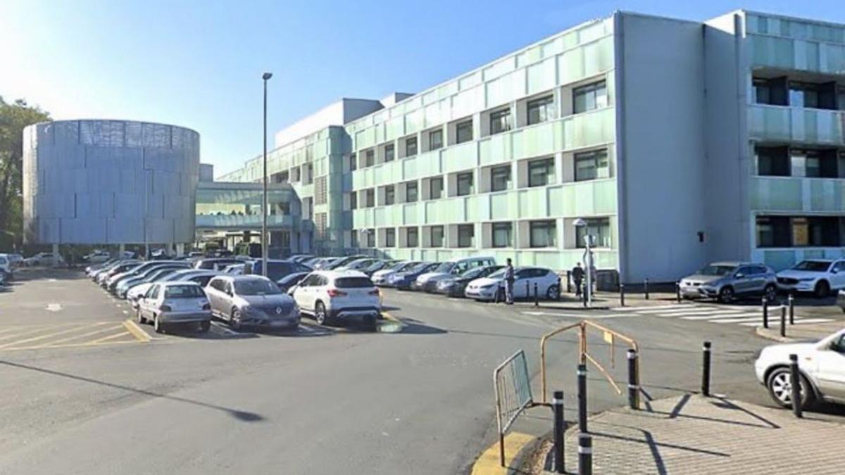 Instalaciones del Hospital Provincial de Conxo en Santiago.