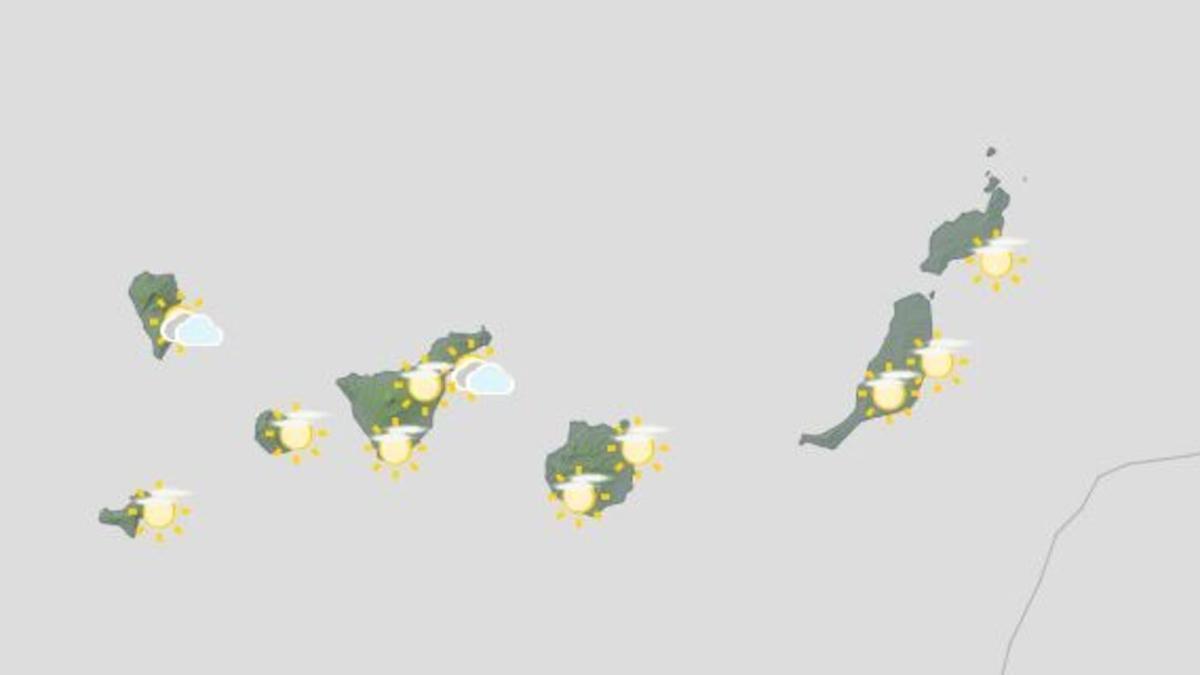 Predicción del tiempo en Canarias (del 4 al 10 de mayo)