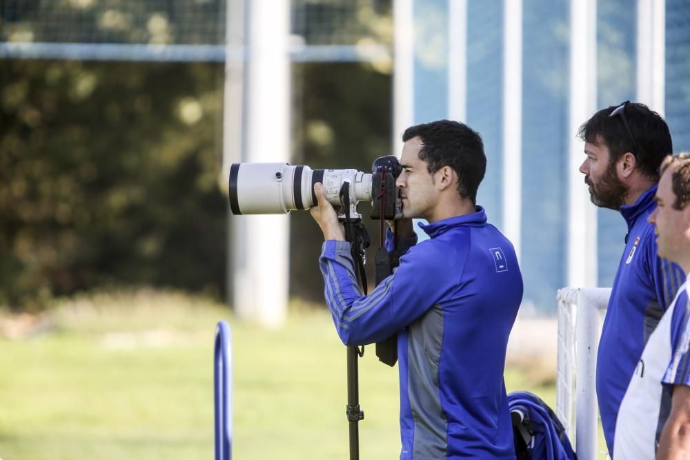 Entrenamiento del Real Oviedo