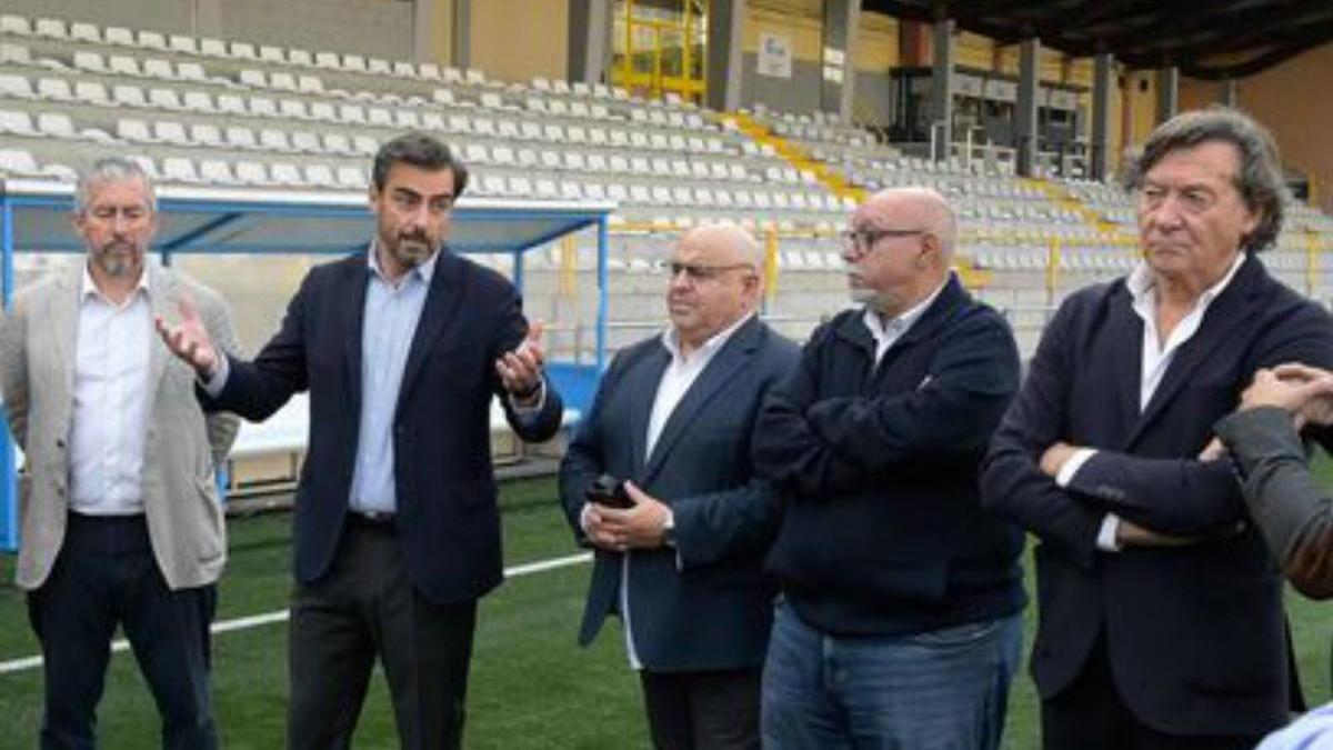 Diego Calvo, en Elviña. | LOC