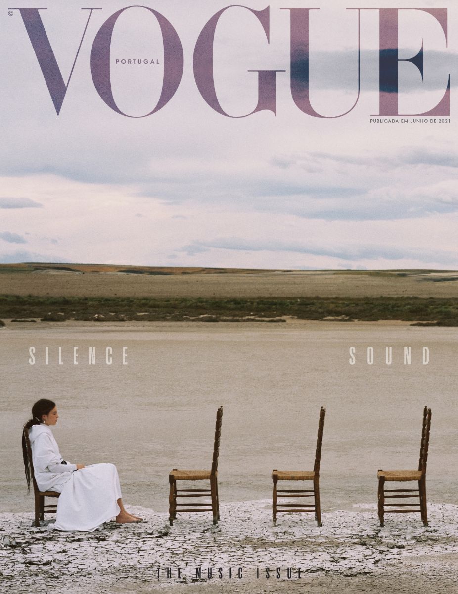Portada Vogue Portugal, fotografiada en Bujaraloz