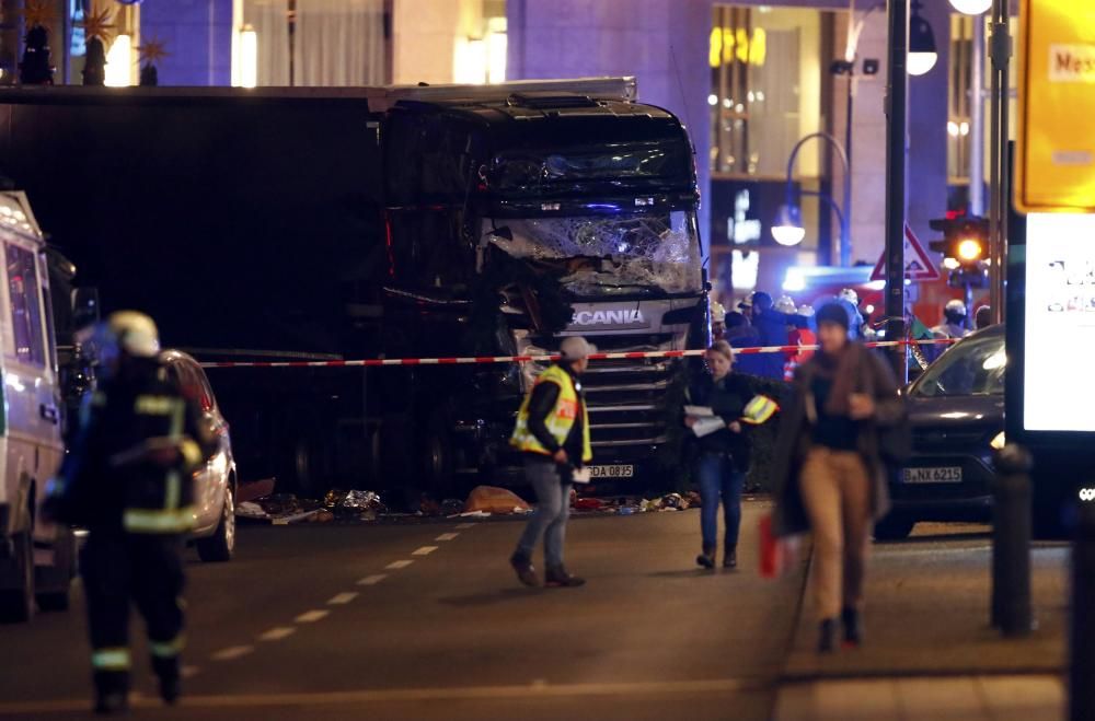 Atropello en un mercado navideño en Berlín