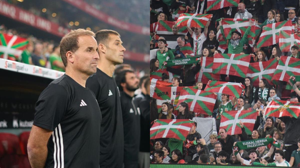 Arrasate, seleccionador de Euskadi, pidió la oficialidad de la selección vasca