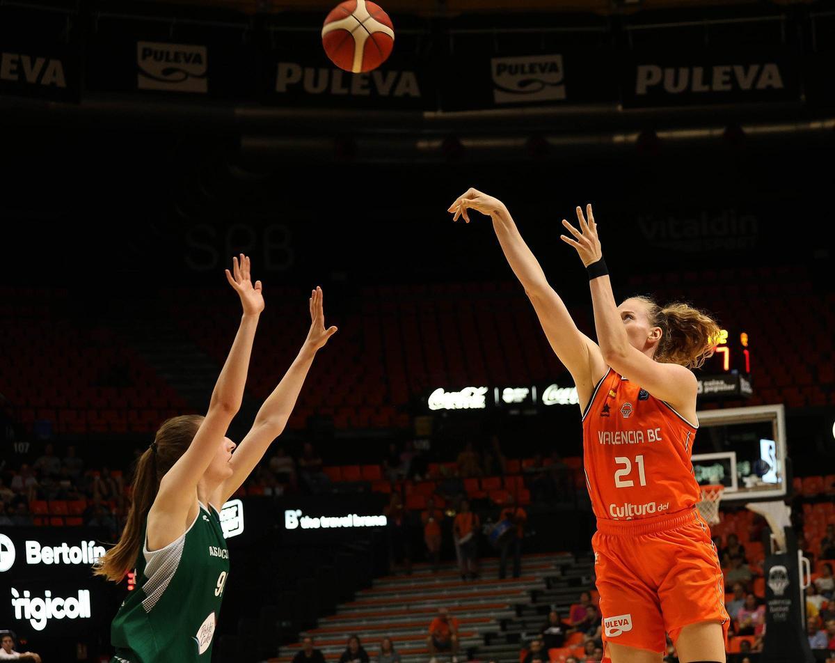 Parido de Euroleauge Women entre el Valencia Basket y el AZS UMCS Lublin