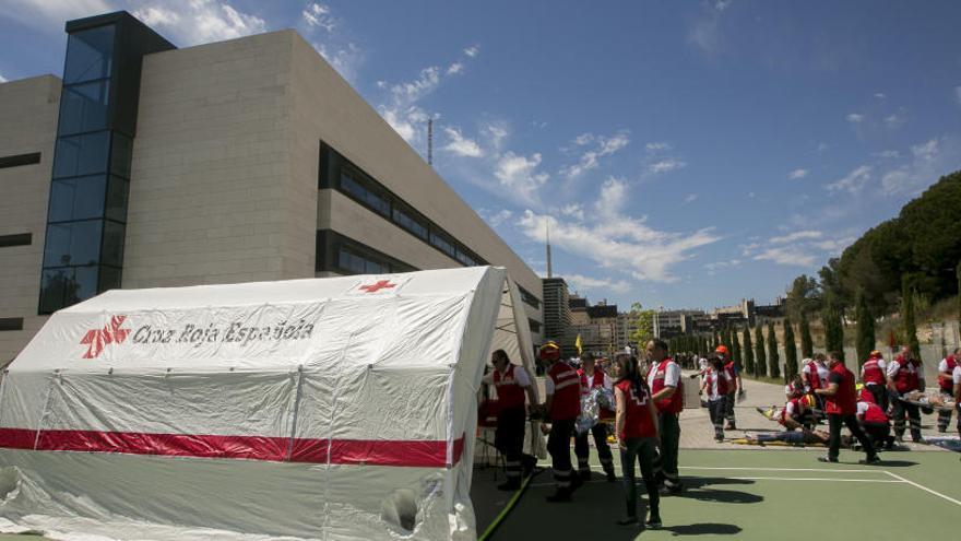 Imagen de archivo de la sede de Cruz Roja en Alicante