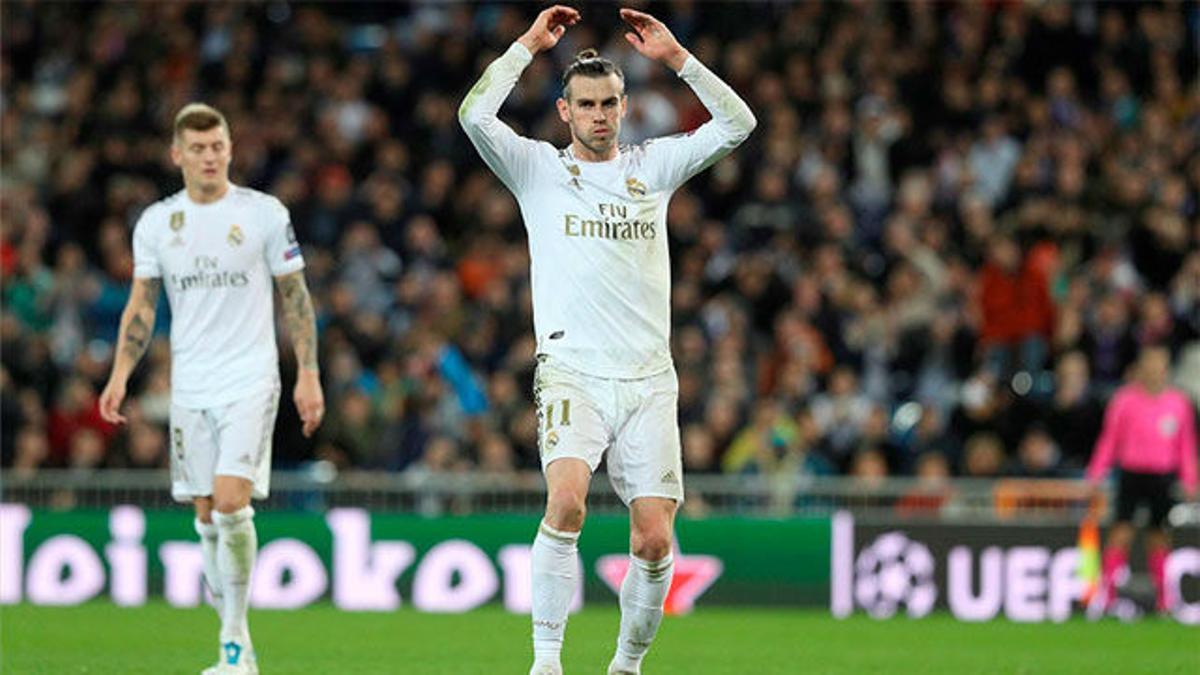 El palo privó a Bale de callar al Bernabéu