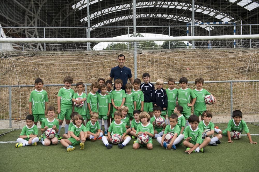 Linares visita el campus del Real Oviedo