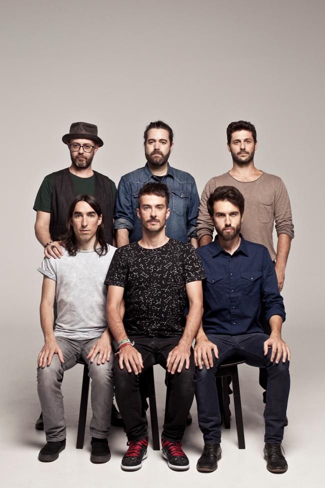 La banda Vetusta Morla, al completo