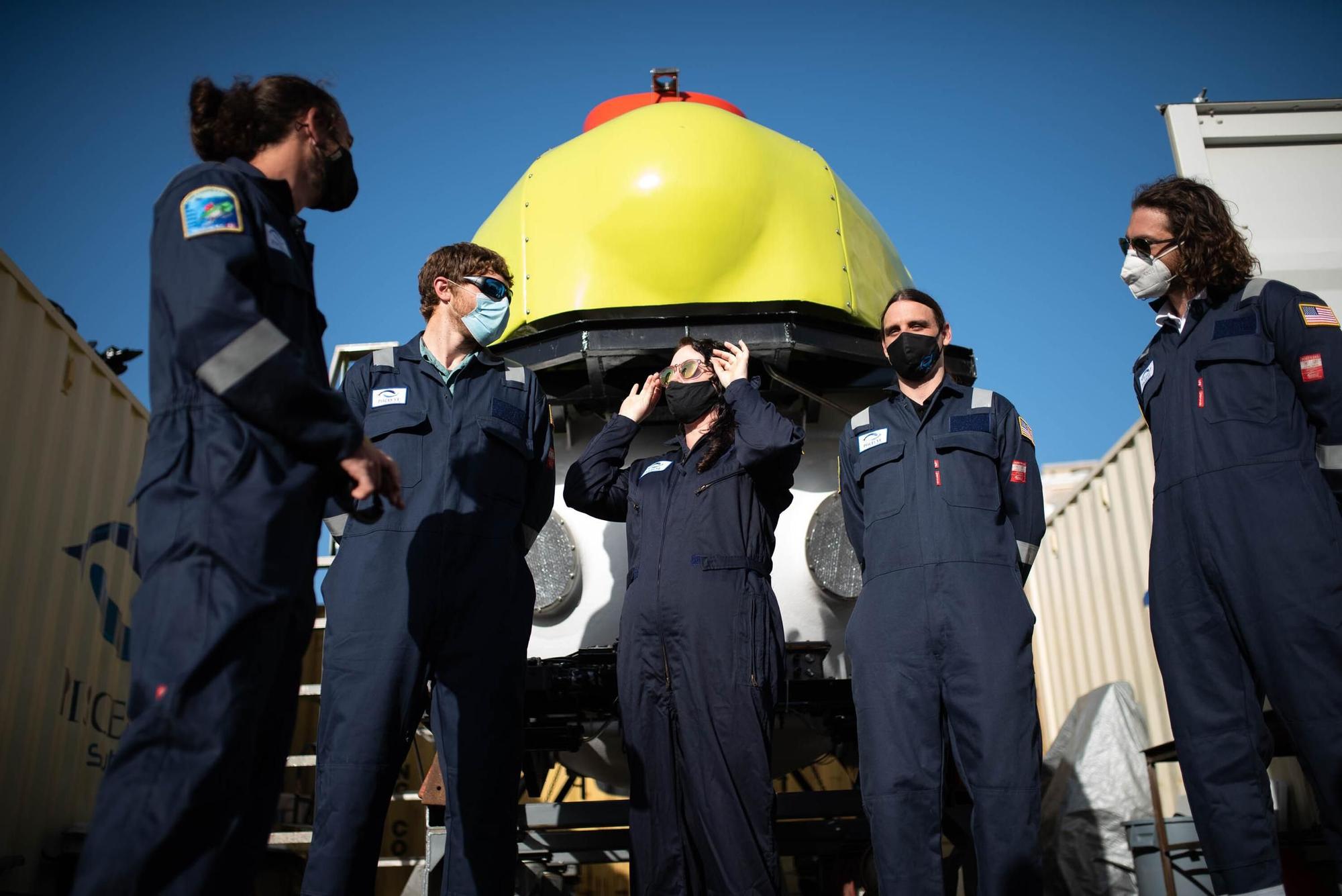 Un submarino para estudiar los fondos de Tenerife