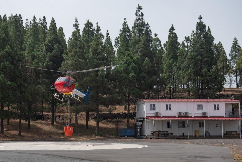 El segundo helicóptero contraincendios del Cabildo