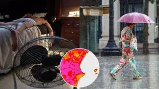 La Aemet confirma noches tropicales y calor estival antes de la llegada de tormentas a la Comunitat Valenciana