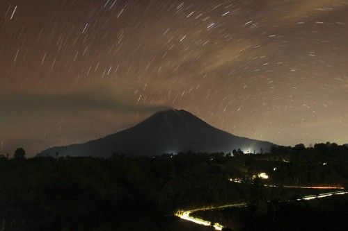 Erupción del volcán Sinabung