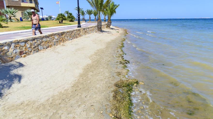 El Mar Menor marca su récord de temperatura