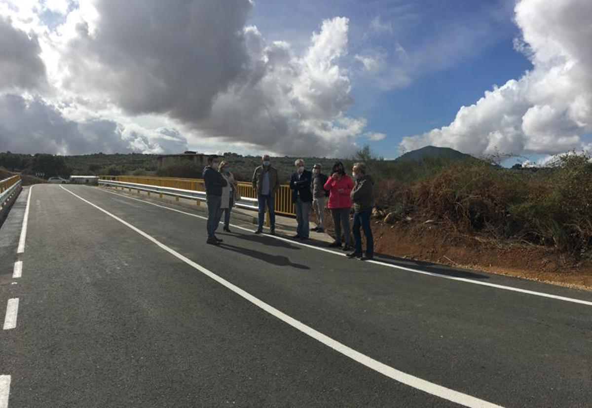 Finalizan las obras de la carretera que une la localidad con Berzocana