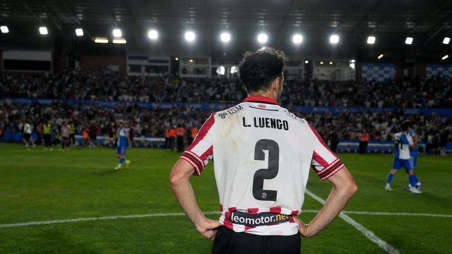 Luismi Luengo, jugador del Zamora CF: "Hemos tenido tres muy claras, pero no quiso entrar"