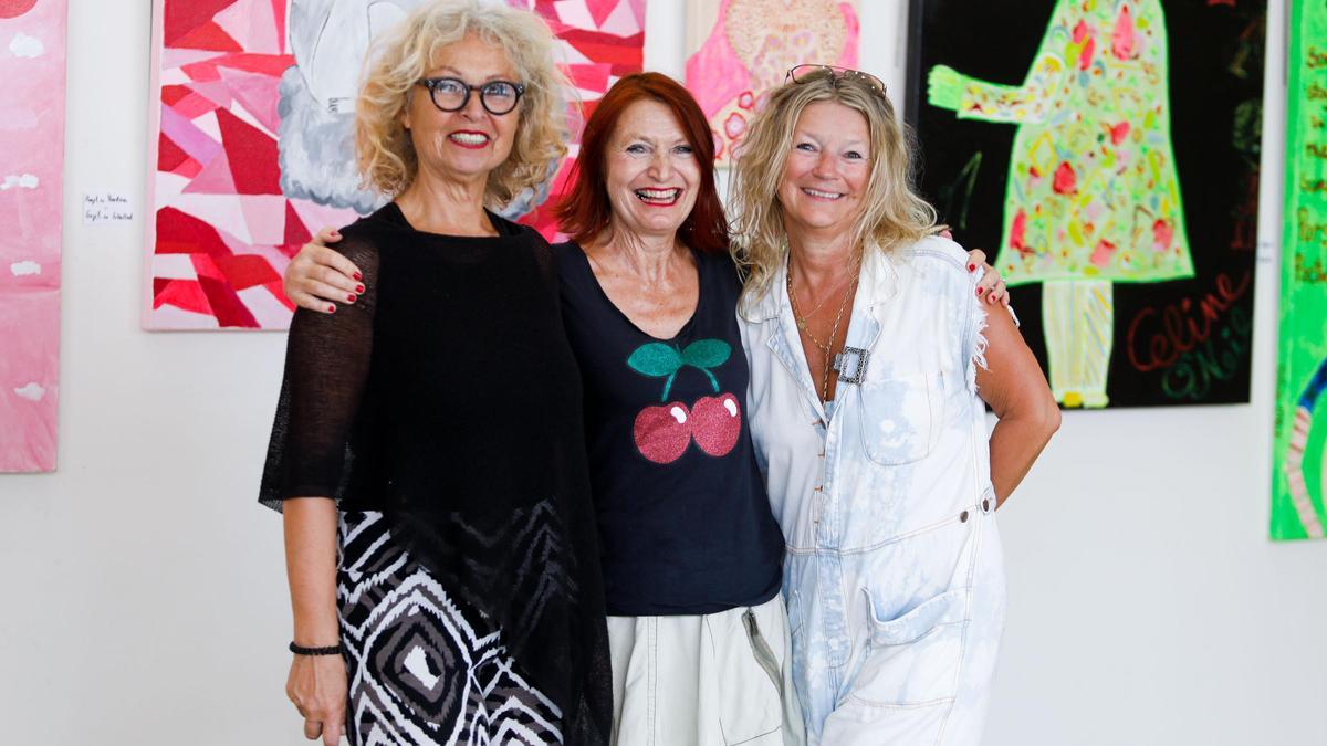 Galería: La mirada «única e inusual» de tres artistas alemanas, en el Club Diario de Ibiza