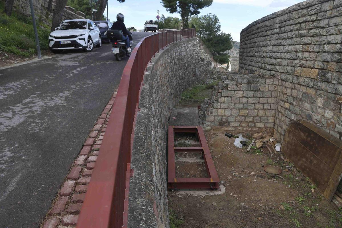 Así avanzan los trabajos junto al Teatro Romano de Sagunt