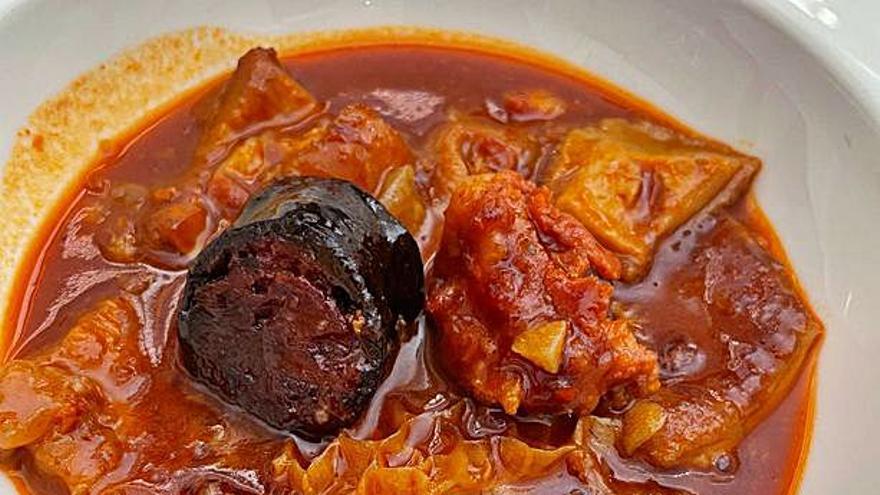 Callos a la madrileña de El Asador de Abel.