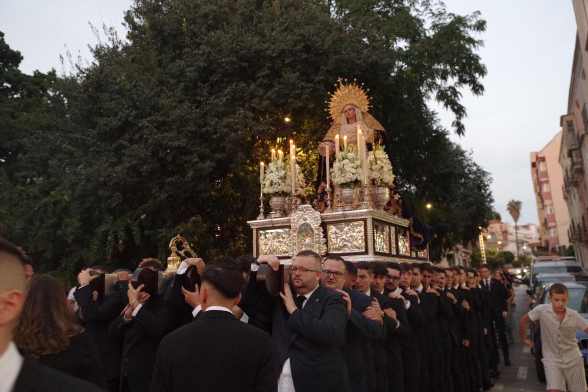 Traslado de María Santísima de Gracia al Santuario de la Victoria