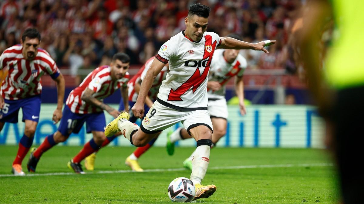 Atlético de Madrid - Rayo Vallecano | El gol de penalti de Falcao