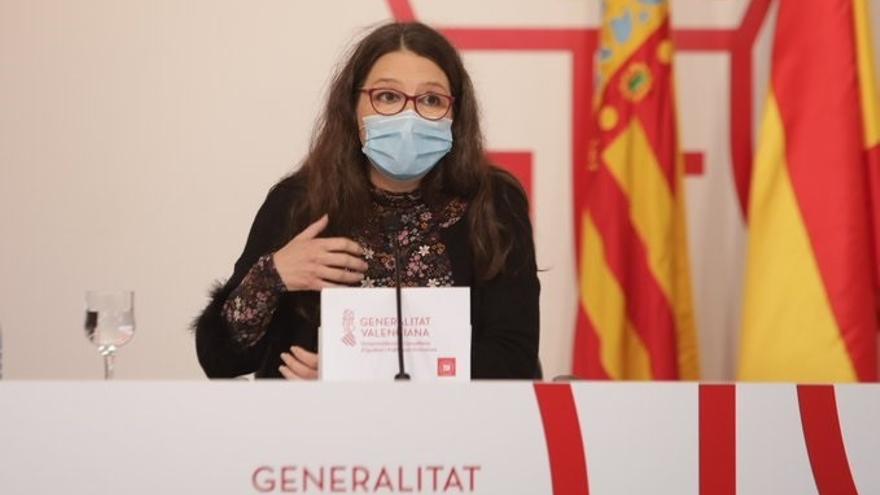 La vicepresidenta del Consell, Mónica Oltra.