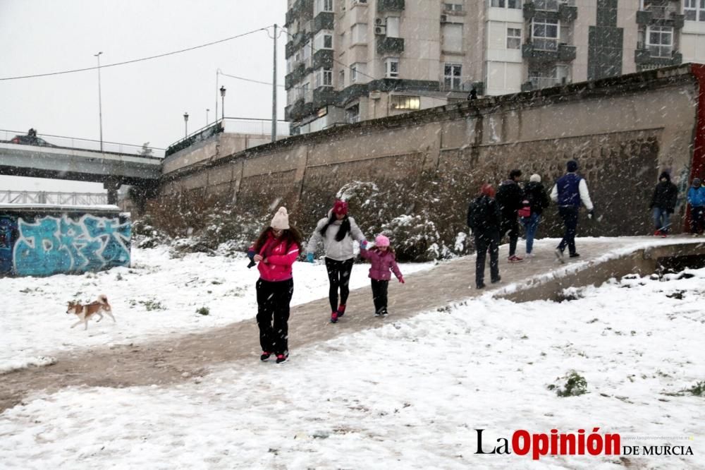 Gran nevada en Lorca