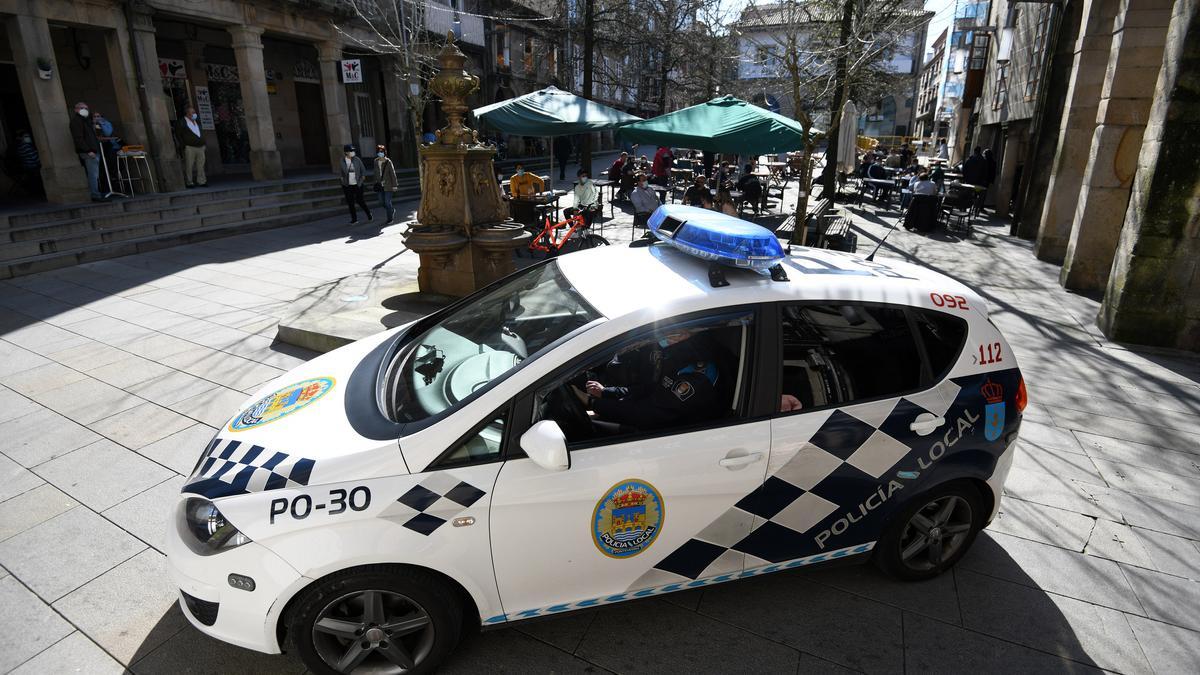 Un coche de la Policía Local