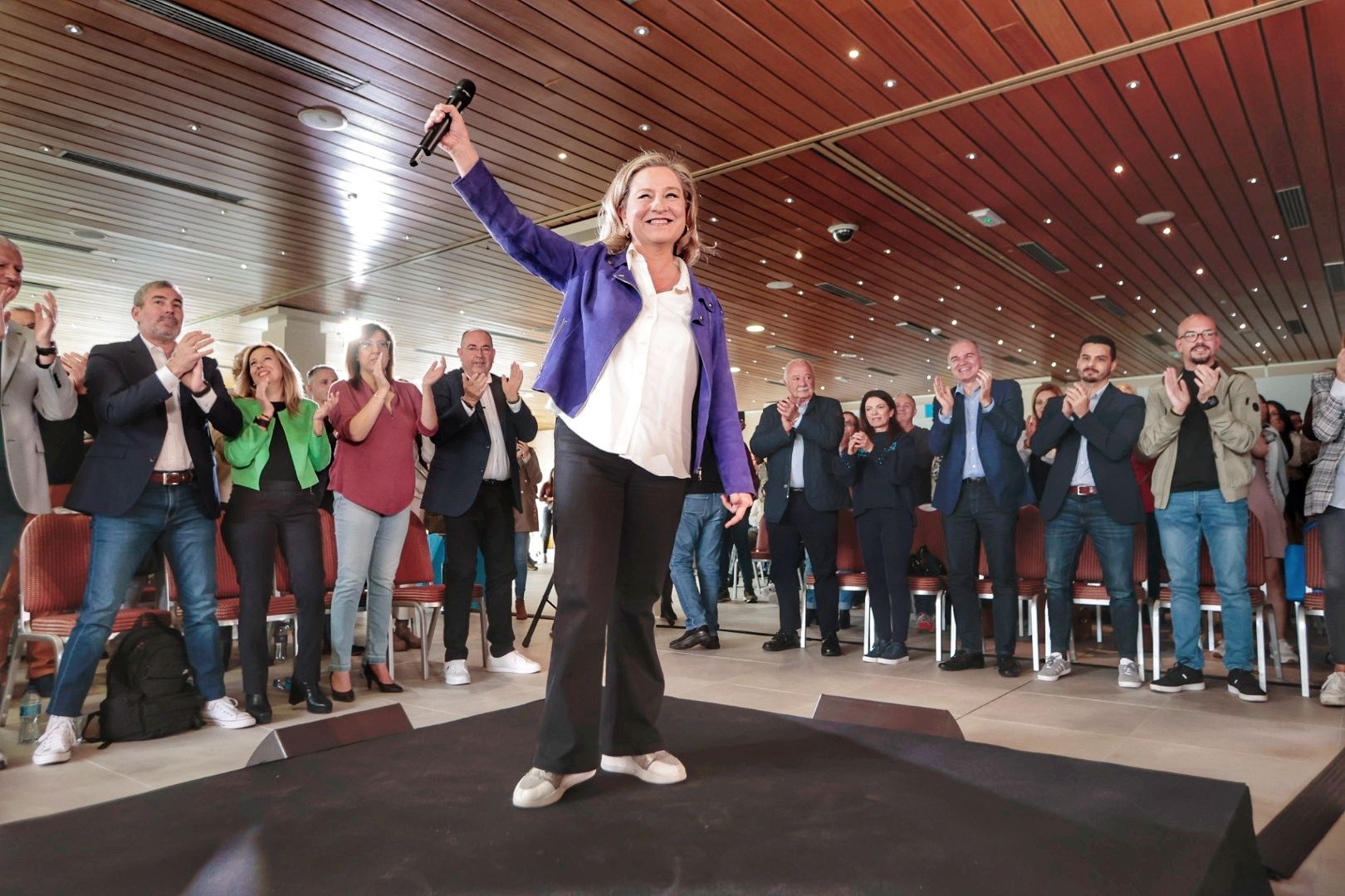 Presentación de Fernando Clavijo como candidato a la Presidencia del Gobierno de Canarias.