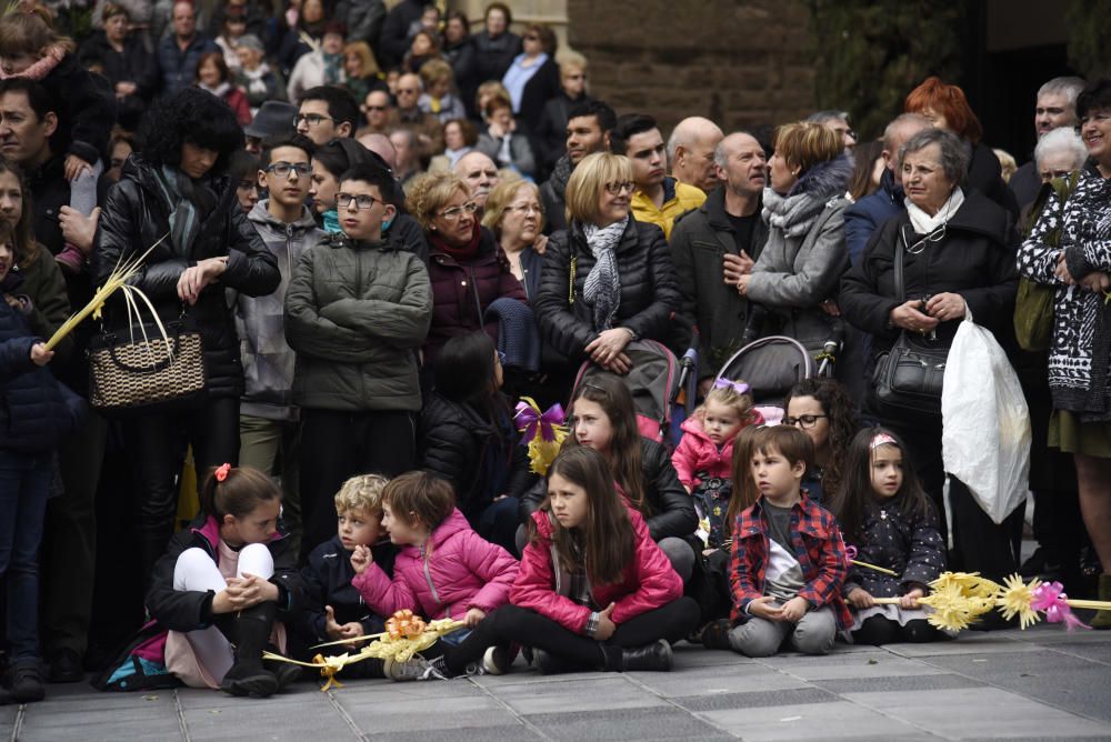 Diumenge de Rams amb palmons i armats a Manresa