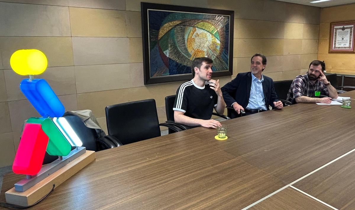 Pau Cusí, Enric Botí i Iago Fernández.