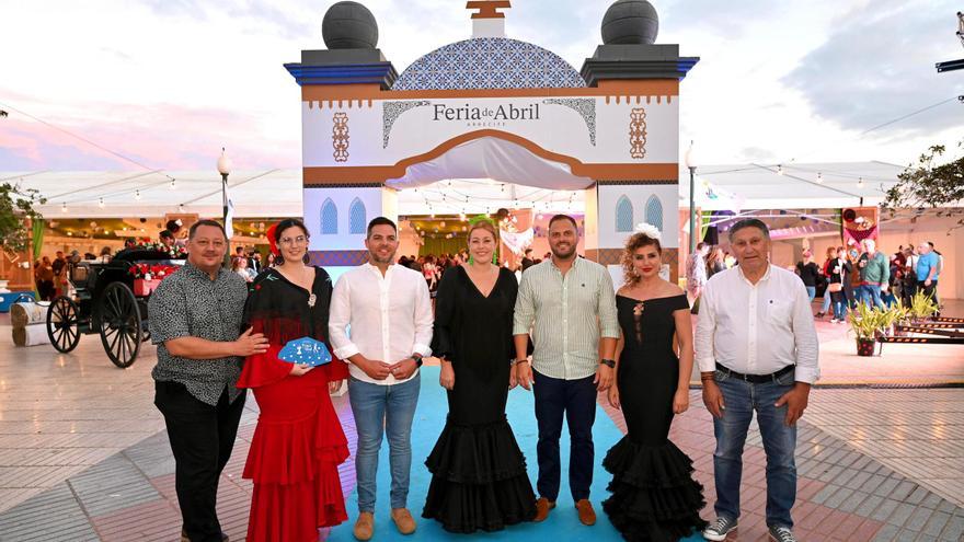 Más de 15.000 personas acuden a la Feria de Abril de Arrecife