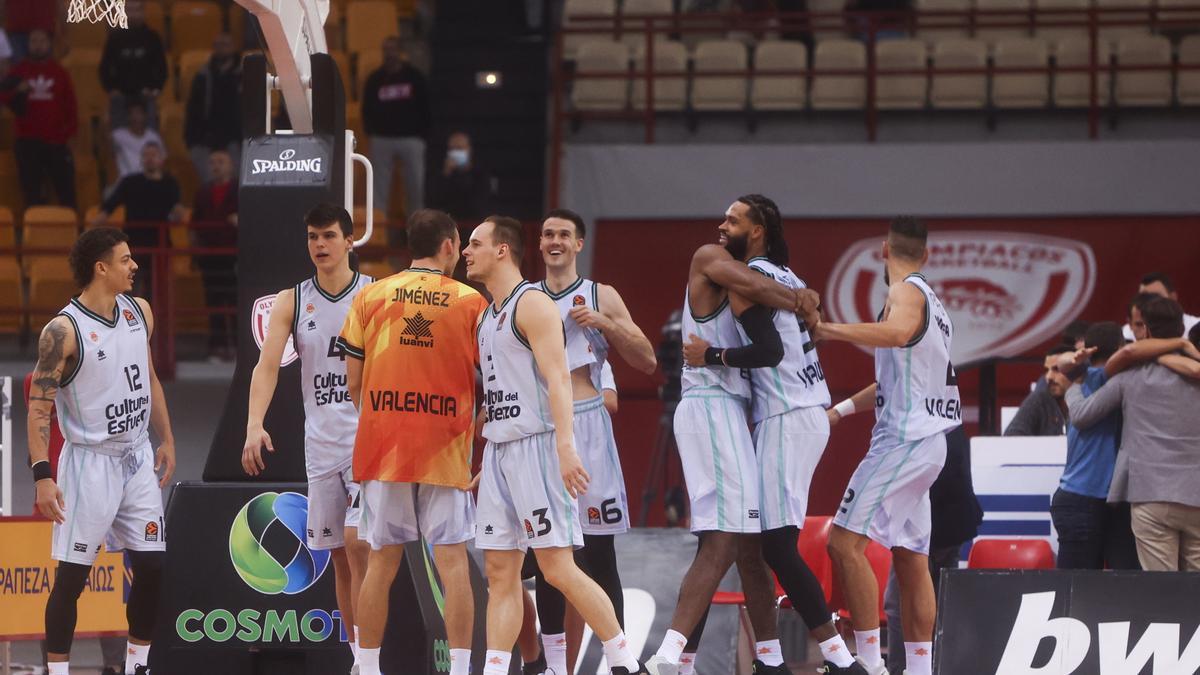 El Valencia Basket asalta El Pireo
