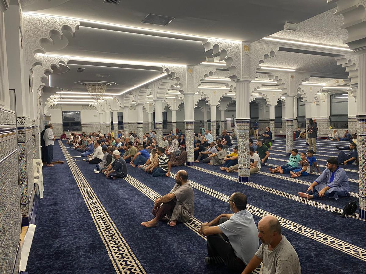 Imatge de l'interior de la mesquita Al-Fath, en una imatge d'arxiu
