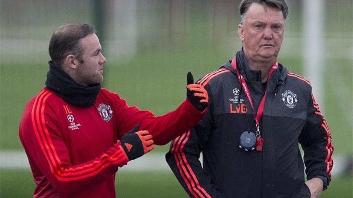 Van Gaal matizó las declaraciones de Rooney