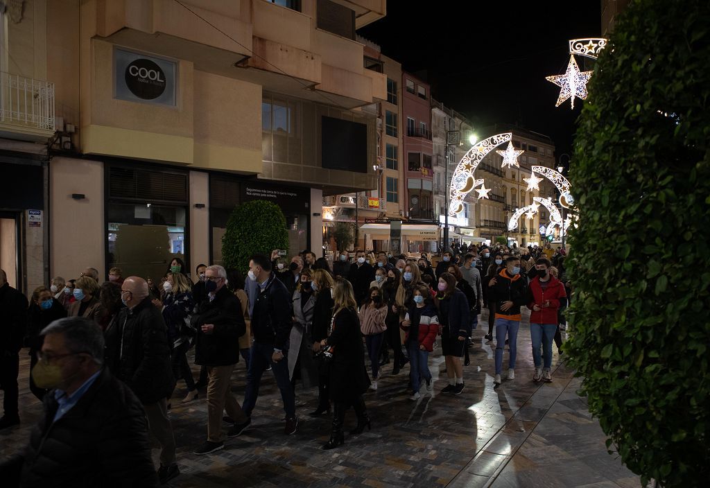 Encendido navideño de luces en Cartagena