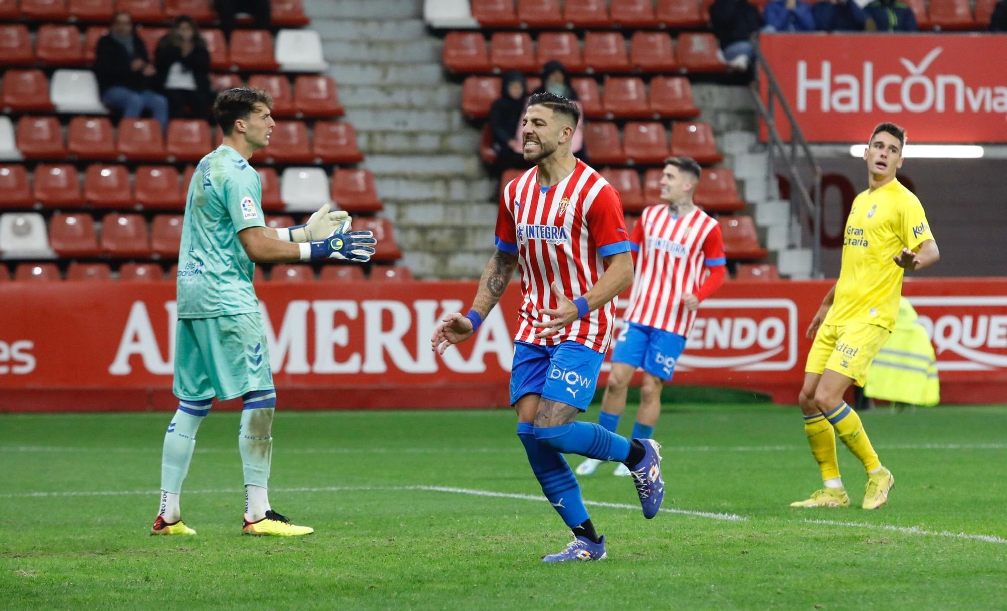 Sporting - Las Palmas, en imágenes