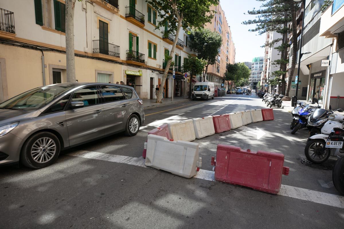 Obras en el centro de Ibiza