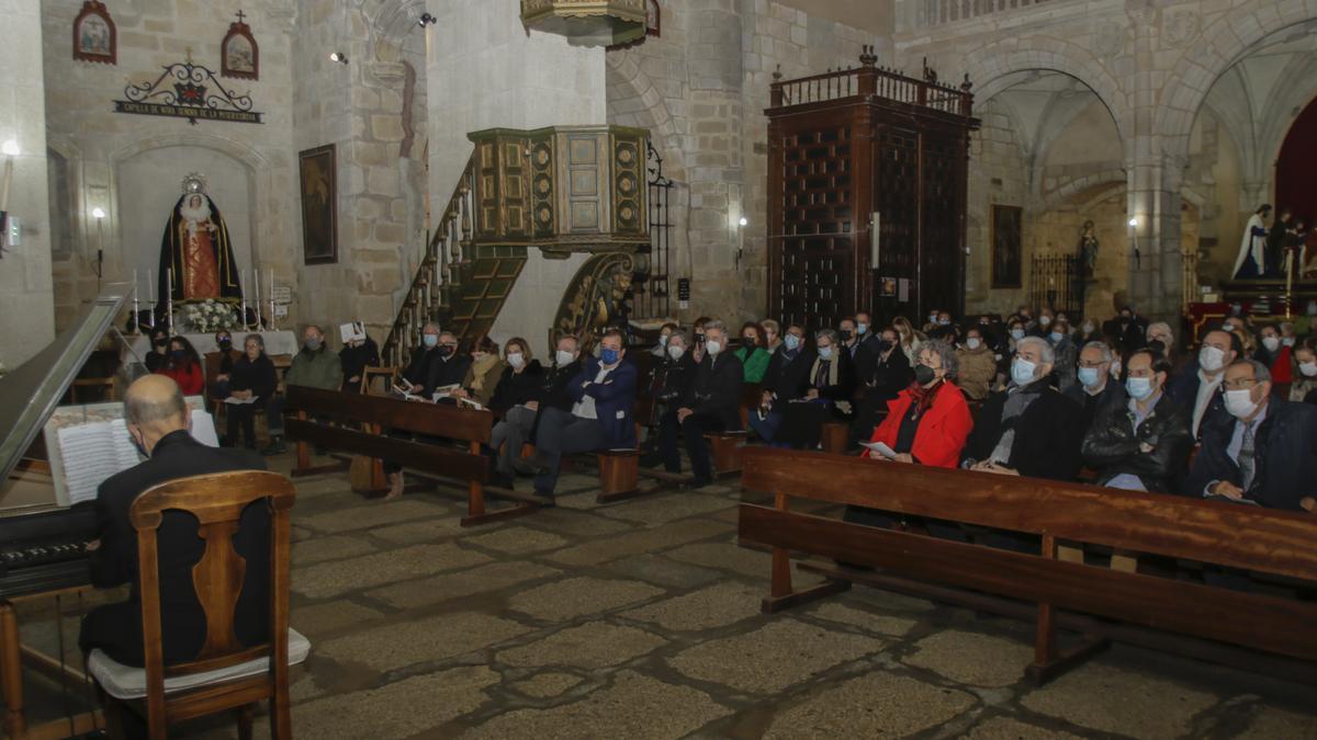 El primer concierto se ha celebrado en la Iglesia de Santiago.