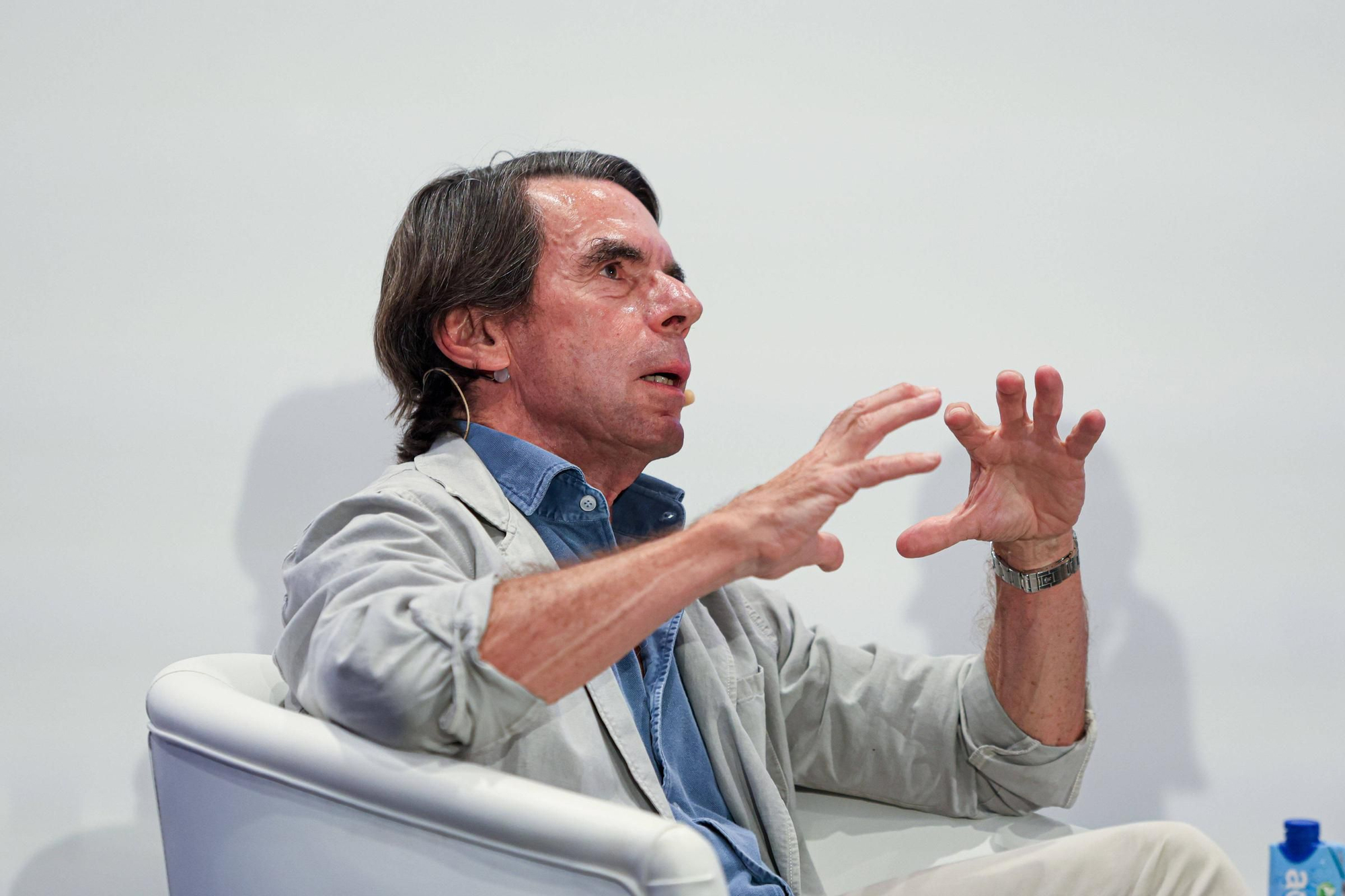 Aquí están las imágenes de José María Aznar en la Conferencia Política del PP de Ibiza