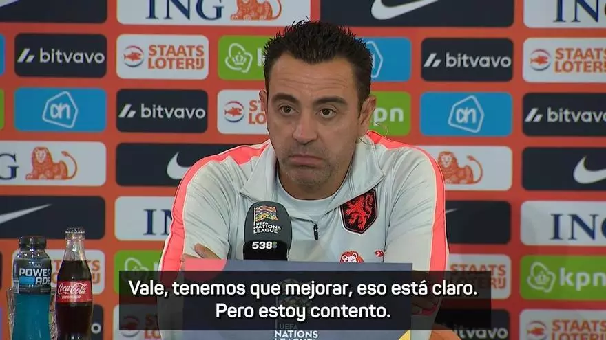 Xavi: "Tenemos que ser más constantes"