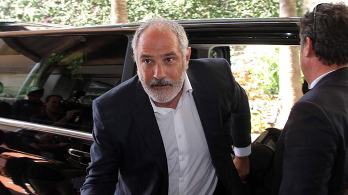 Zubizarreta habló largo y tendido de su etapa como director deportivo del Barça